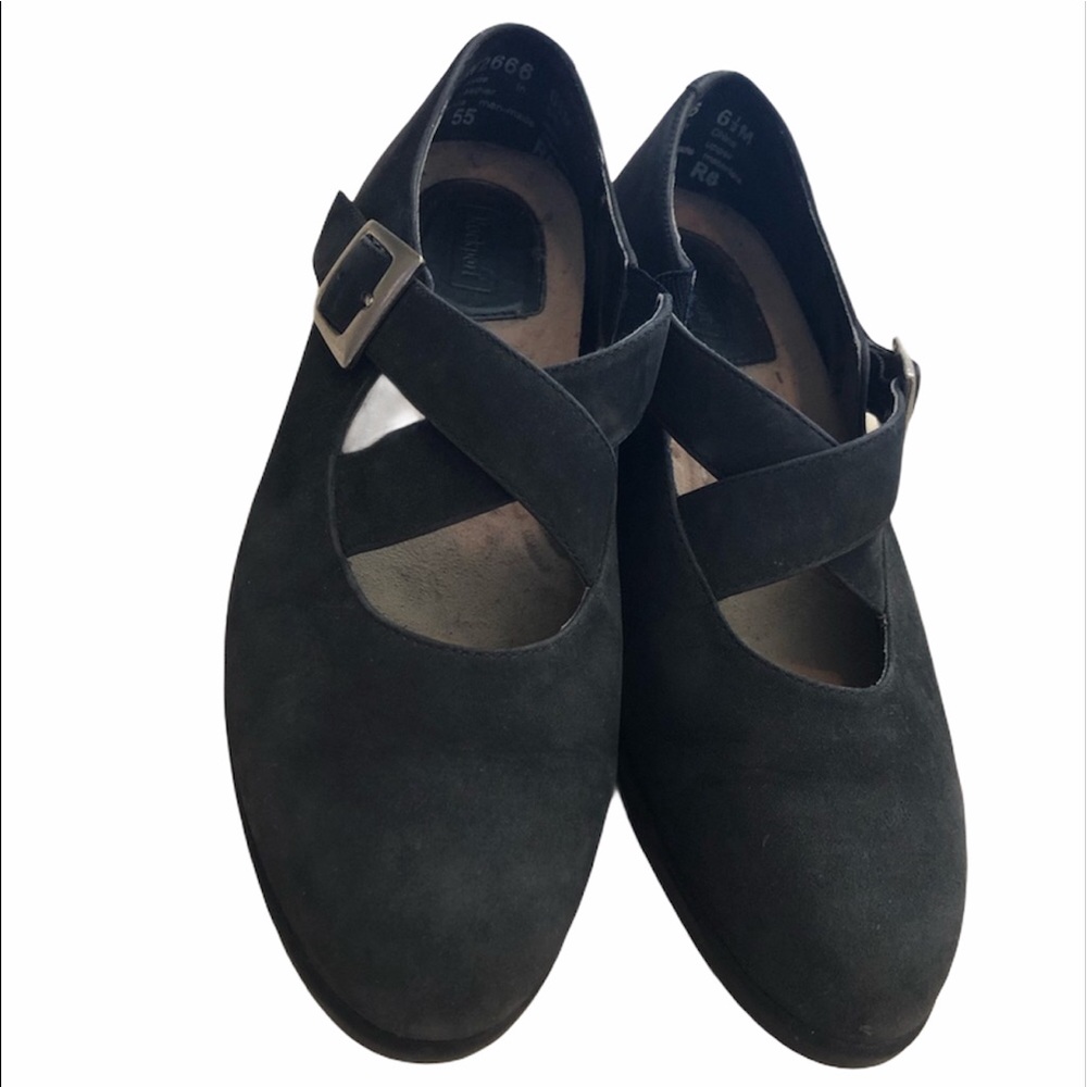 Rockport Mary Janes Suede Size 6.5